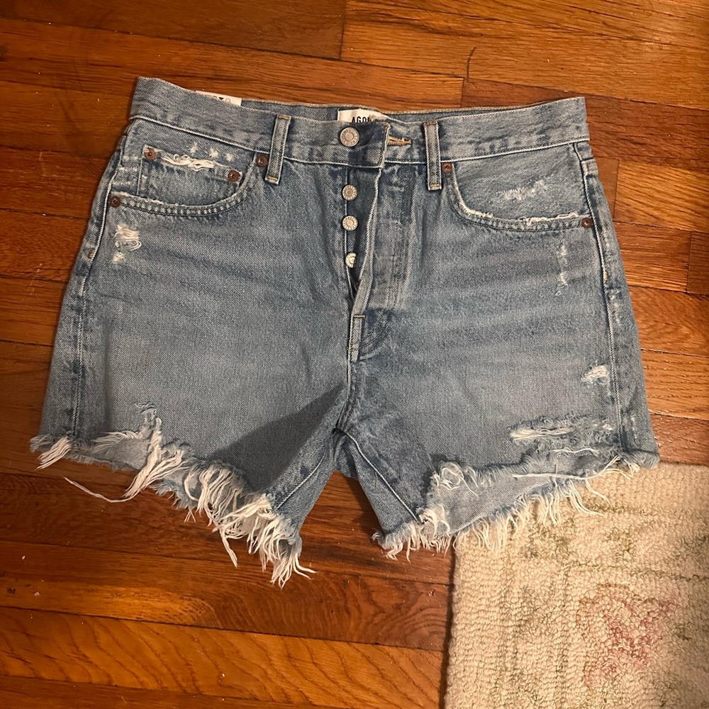 Agolde Parker Cutoff Shorts - Picture 3 of 3